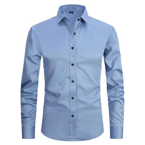 Ethan | Camisa Moderna Elástica para Hombre, Antirarrugas, Corte Ajustado 7
