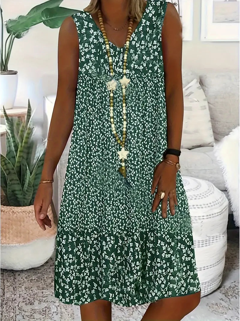 GWENNA | Vestido Elegante de Manga Larga con Escote en V | Comodidad y Estilo para Cualquier Ocasión 2