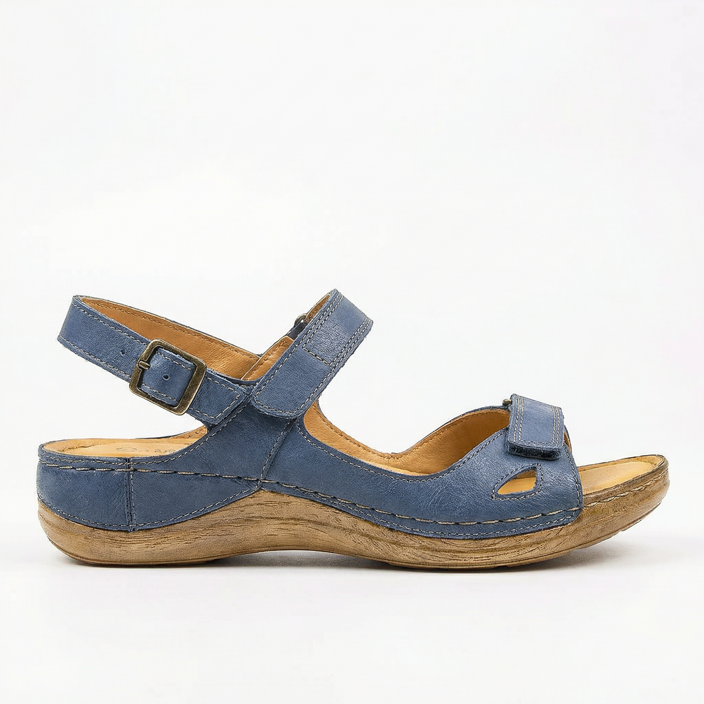 VeranoFlex | Cómodas Sandalias Acolchadas con Correa Ajustable para Mujer 0