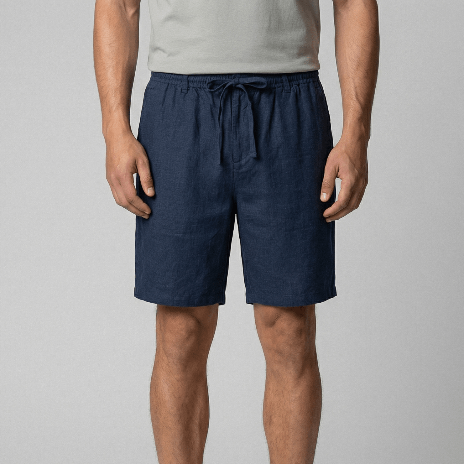 Diego | Pantalones Cortos de Lino para Hombre con Estilo Casual - Noa Lagos