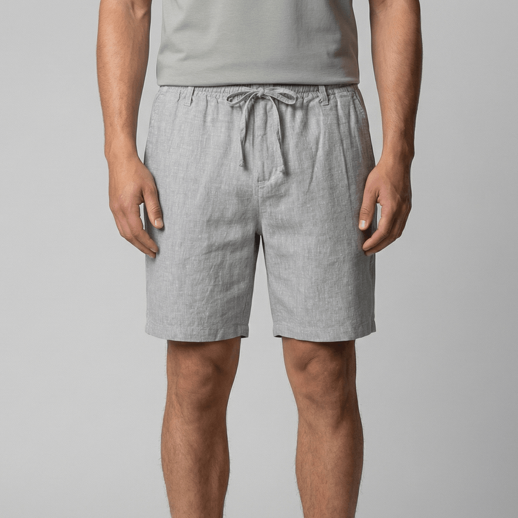 Diego | Pantalones Cortos de Lino para Hombre con Estilo Casual - Noa Lagos