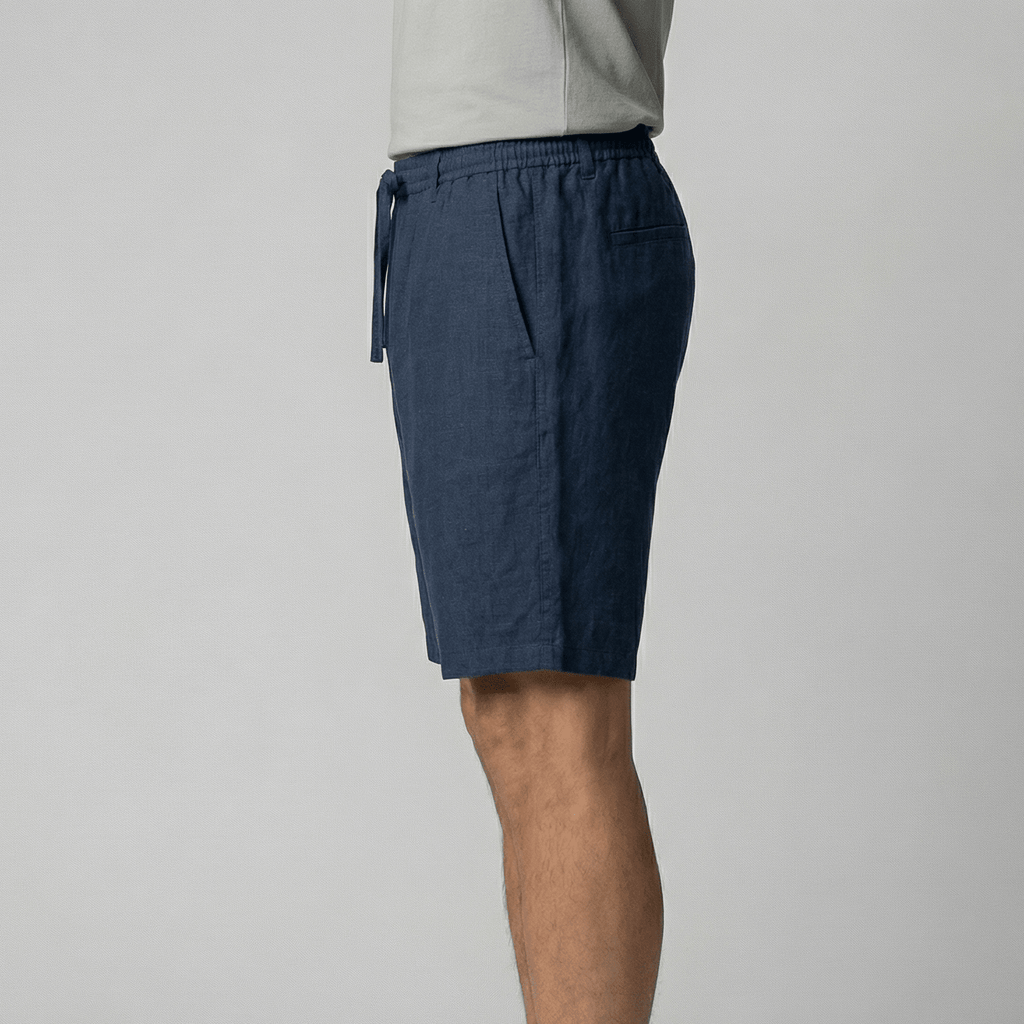 Diego | Pantalones Cortos de Lino para Hombre con Estilo Casual - Noa Lagos
