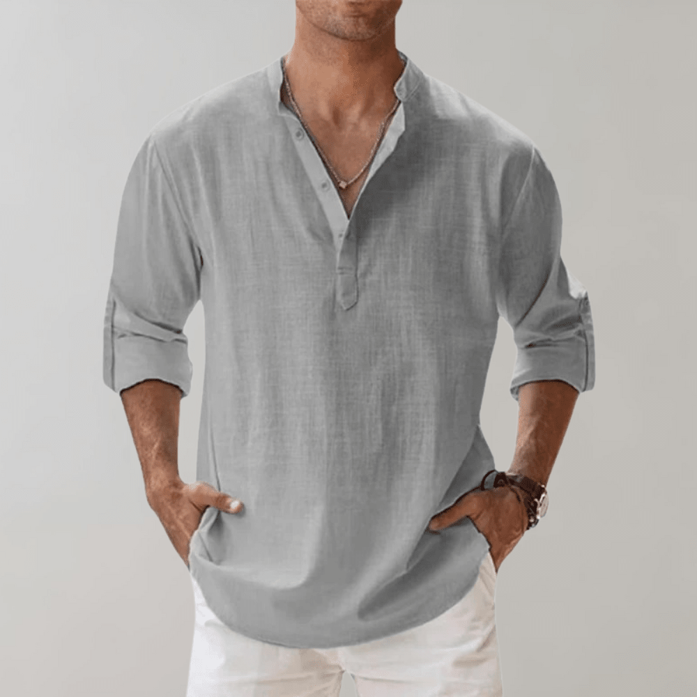 Ethan | Camisa de Lino Casual para Hombre - Noa Lagos