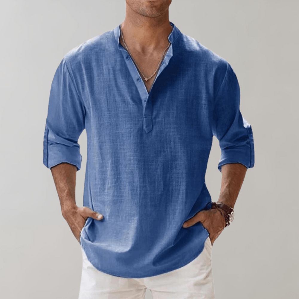 Ethan | Camisa de Lino Casual para Hombre - Noa Lagos