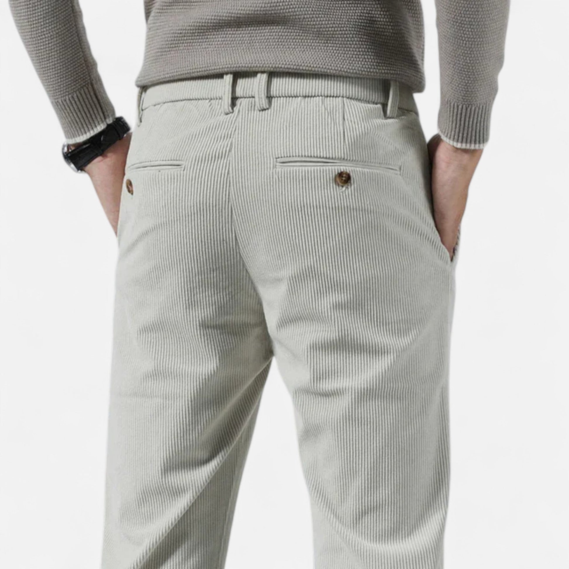 Javier | Pantalones de Pana Clásicos para Hombre con Estilo Versátil - Noa Lagos