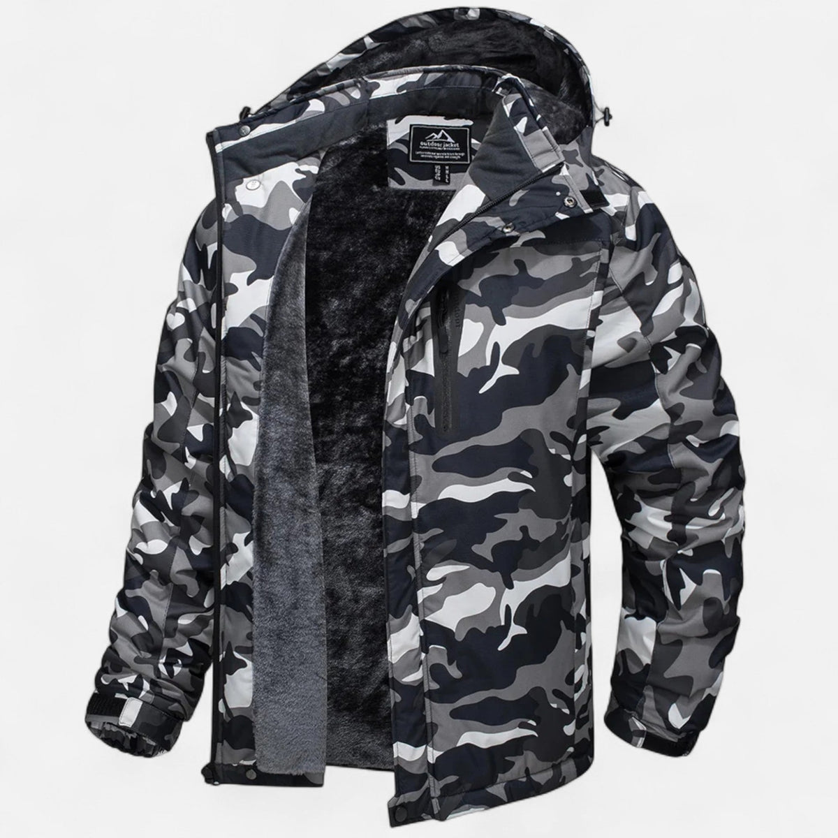 Javier | Parka Impermeable de Invierno con Forro Polar para Hombre - Noa Lagos