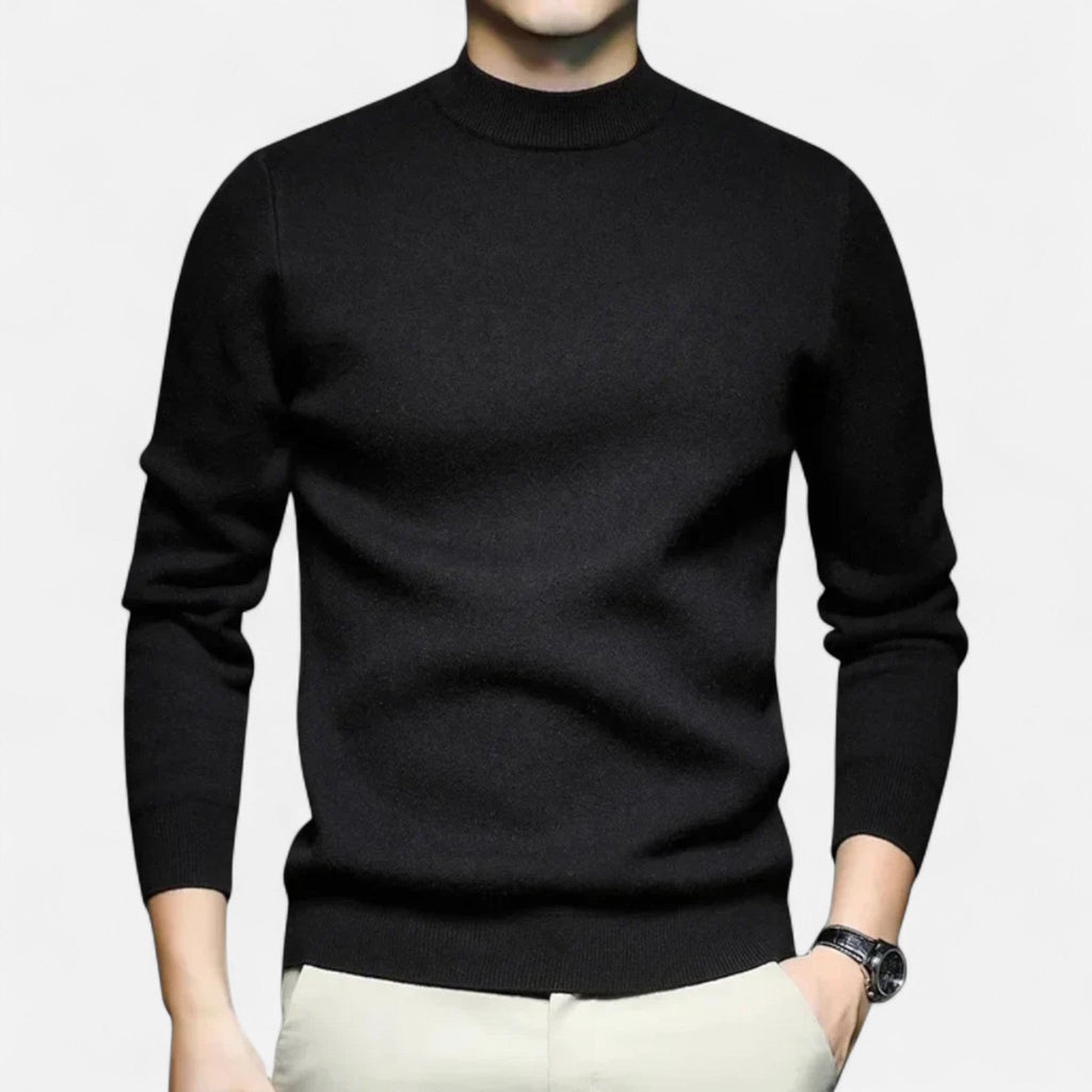 Javier | Suéter de Punto con Cuello Redondo para Hombre de Estilo Atemporal - Noa Lagos