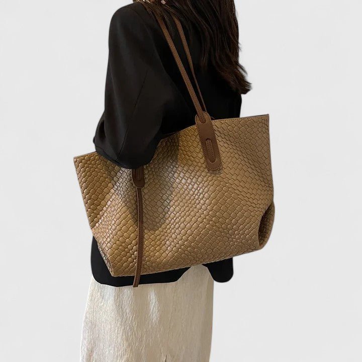 Lucía | Bolso Tote Trenzado de Gran Capacidad para Mujer - Noa Lagos
