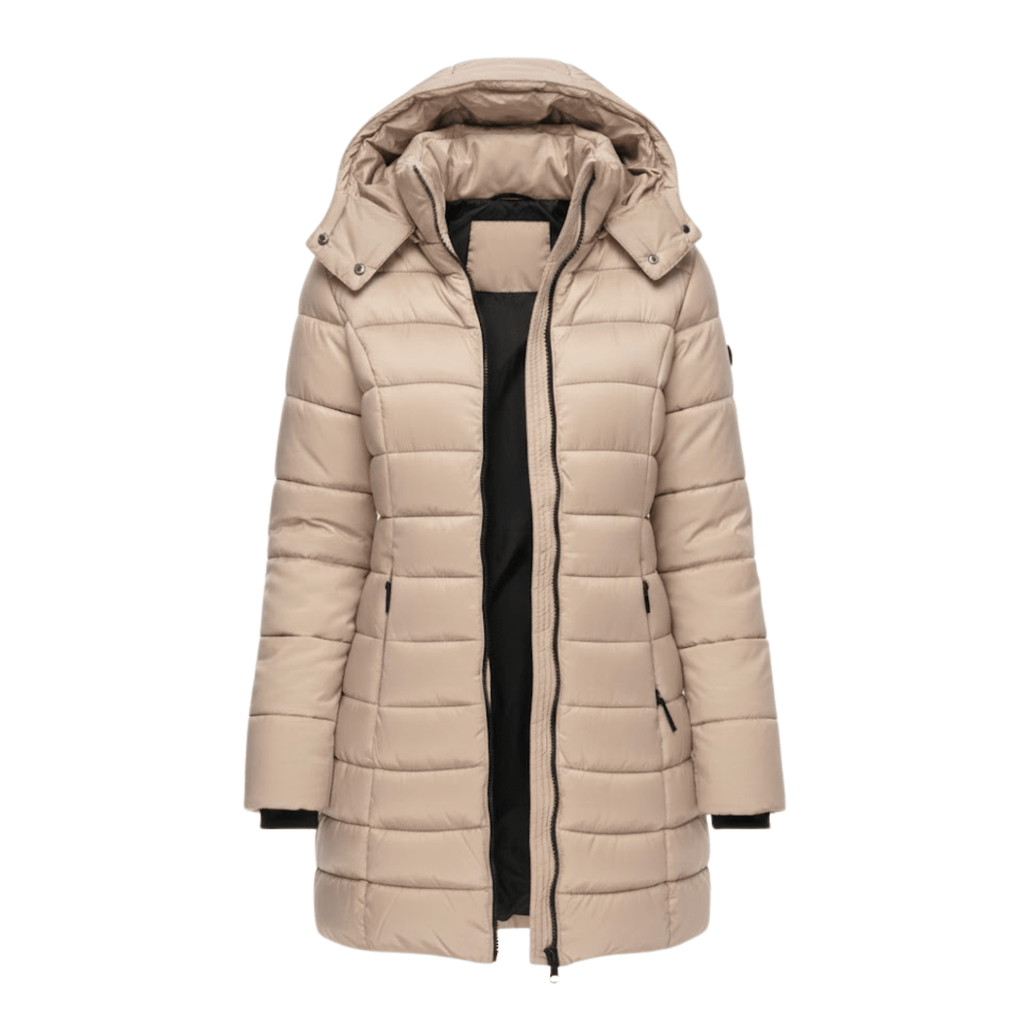 Lucía | Parka Acolchada de Longitud Media para Mujer con Capucha - Noa Lagos