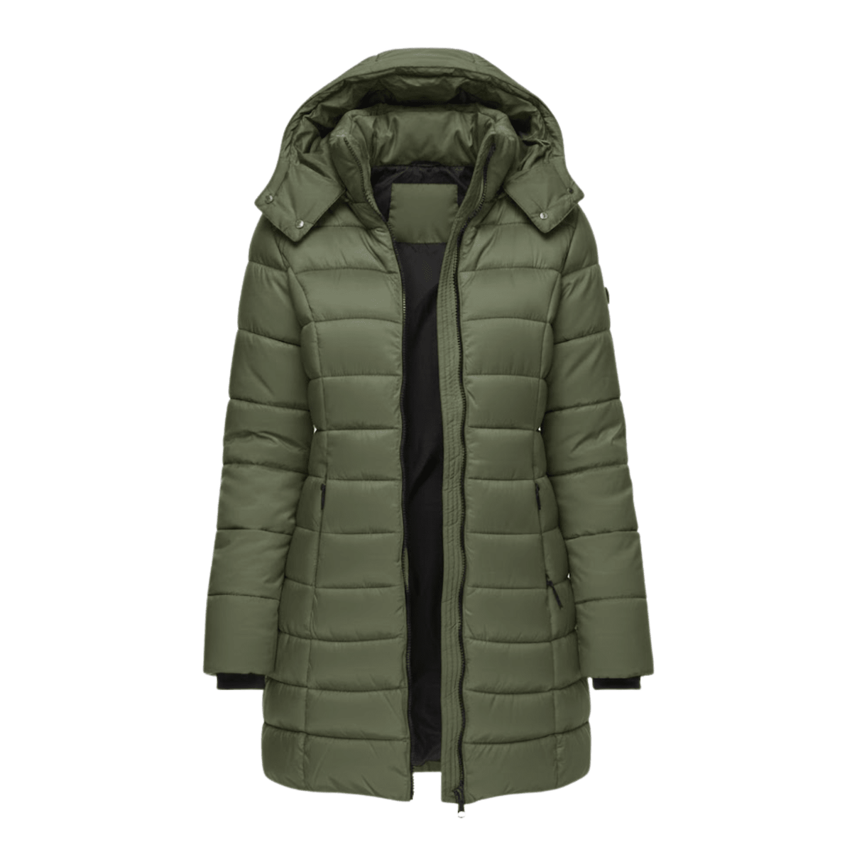 Lucía | Parka Acolchada de Longitud Media para Mujer con Capucha - Noa Lagos