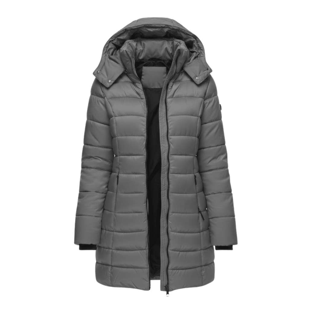 Lucía | Parka Acolchada de Longitud Media para Mujer con Capucha - Noa Lagos