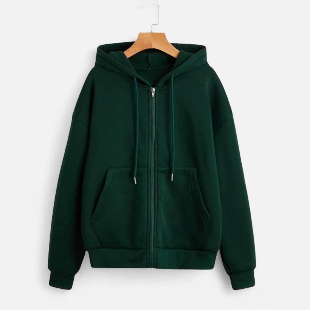 Lucía | Sudadera con Capucha y Cremallera para Mujer con Estilo Urbano - Noa Lagos