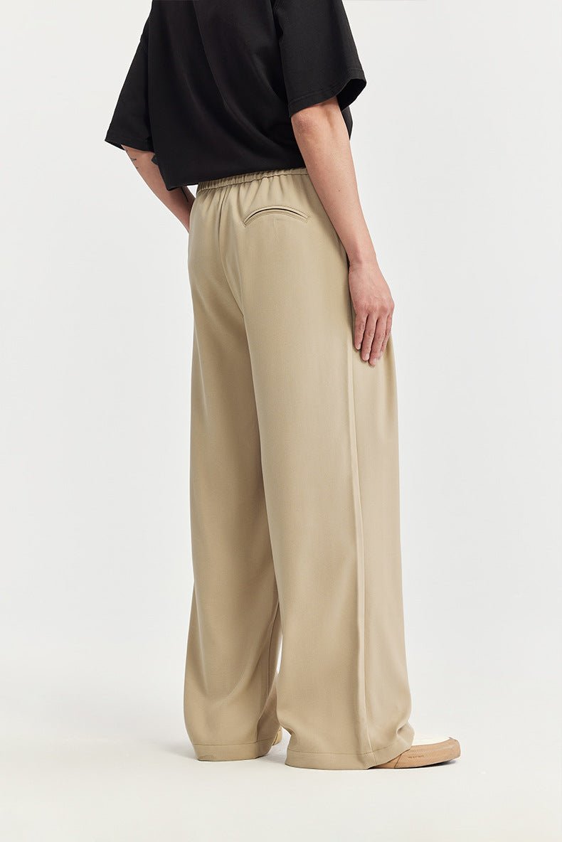 Santiago | Pantalones de Lino de Pierna Ancha con Cordón para Hombre - Noa Lagos