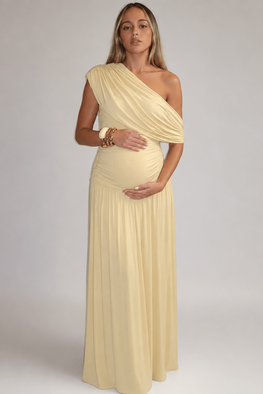 Sofía | Vestido Fiesta Asimétrico para Embarazadas - Noa Lagos