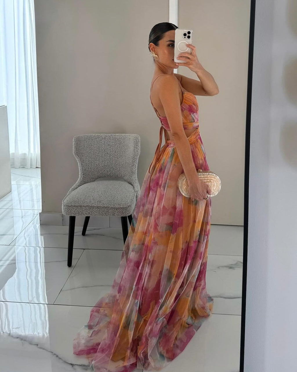 Sofia | Vestido Largo Floral Elegante para Mujer Verano - Noa Lagos